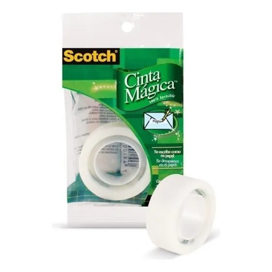Cinta Magica 3m Scotch Transparente 18mm X 10m