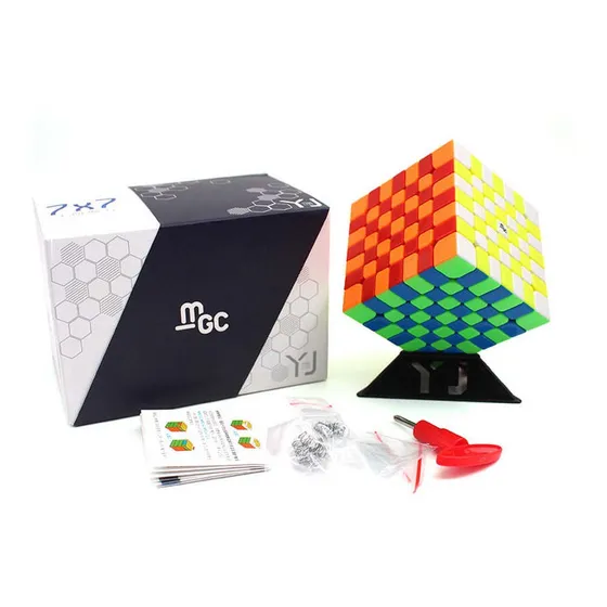 Cubo Yj Mgc 7x7 Magnético Color De La Estructura Stickerless