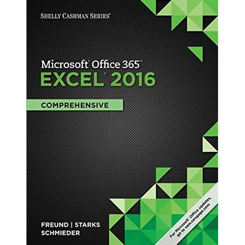 Libro: Shelly Series Microsoftoffice 365 & Excel 2016: Compr