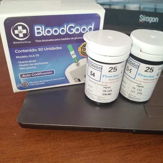 Tiras Reactivas Glucómetro Bloodgood X 50
