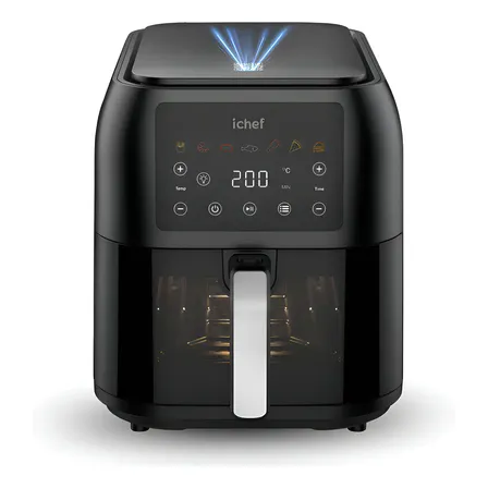 Fritadeira Elétrica Airfryer Max Space 8l Preto