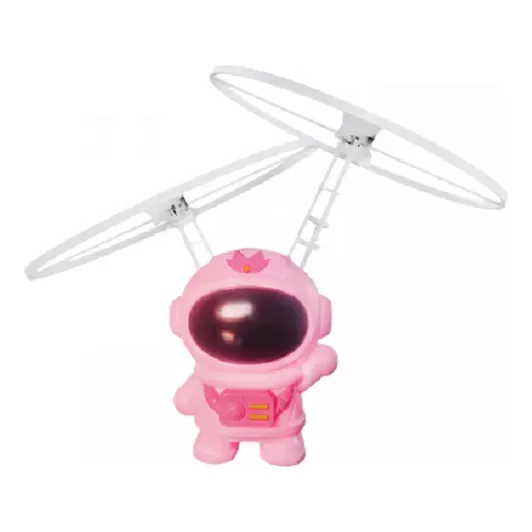 Robot Astronauta Volador Con Flash Led,con Sensor Infrarrojo
