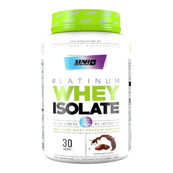 Proteina Isolate Star Nutrition 2 Lb - Libre De Lactosa