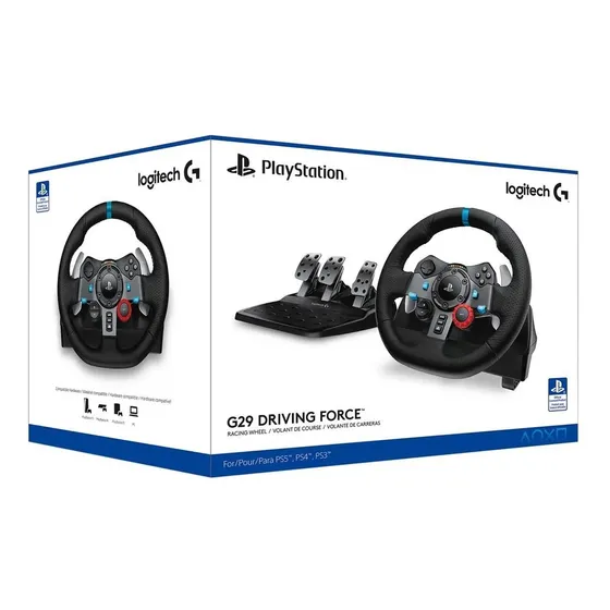Volante Logitech Force Racing G29 Ps3 Ps4 Ps5 Y Pc