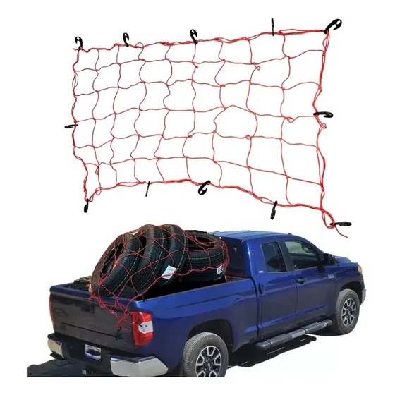 Red Elástica Para Camioneta Autos Con Ganchos 130 X 180cm
