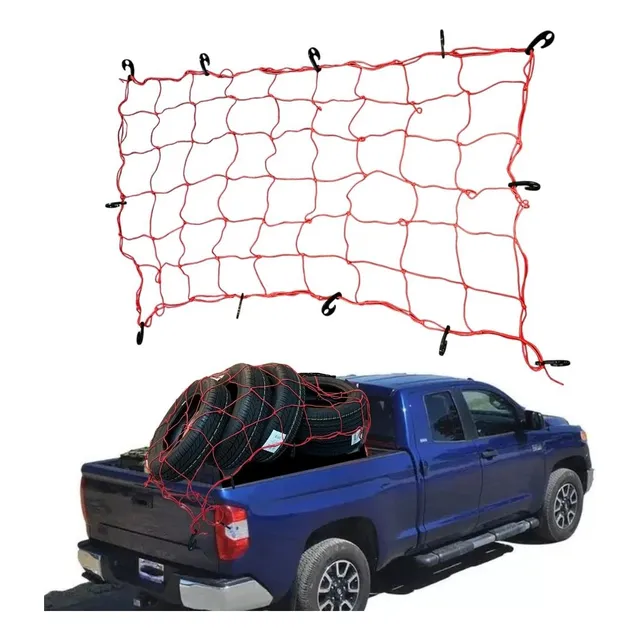 Red Elástica Para Camioneta Autos Con Ganchos 130 X 180cm