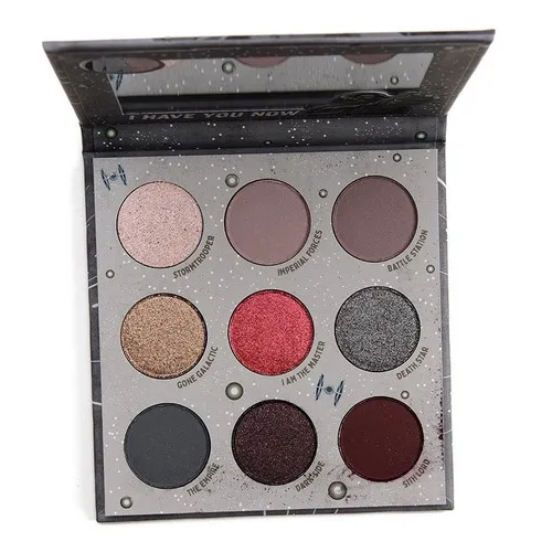 Colourpop - Paleta Darth Vader - Star Wars Color De La Sombra Plateado