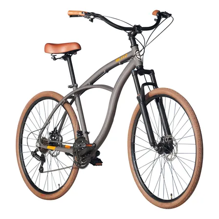 Bicicleta Beach Vintage Aro 29 Blitz Terral 21v Shimano