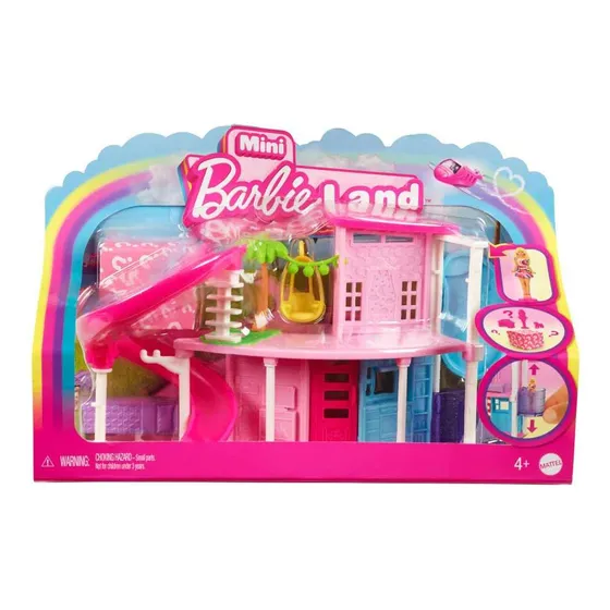 Barbie Mini Barbieland Casa De Muñecas De Los Sueños Color Rosa