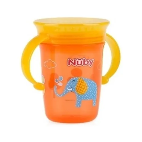 Vaso Nuby Wonder 360 Con Asa 240 Ml Bebe Antiderrame