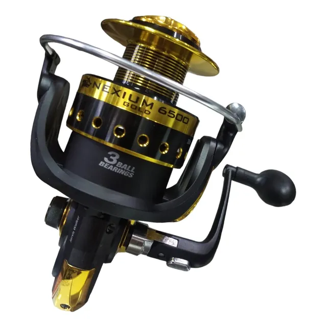 Reel Frontal Pesca Jarvis Walker Nexium 6500 Doble Carrete