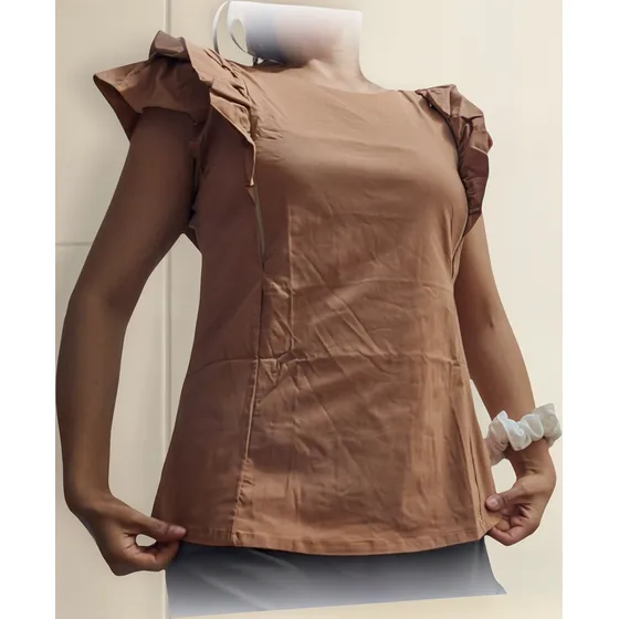 Blusa Elegante Manga Zisa Par Lactancia Materna Embarazo 2ar