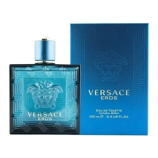 Perfume Versace Eros Men Edt 100ml Caballeros.