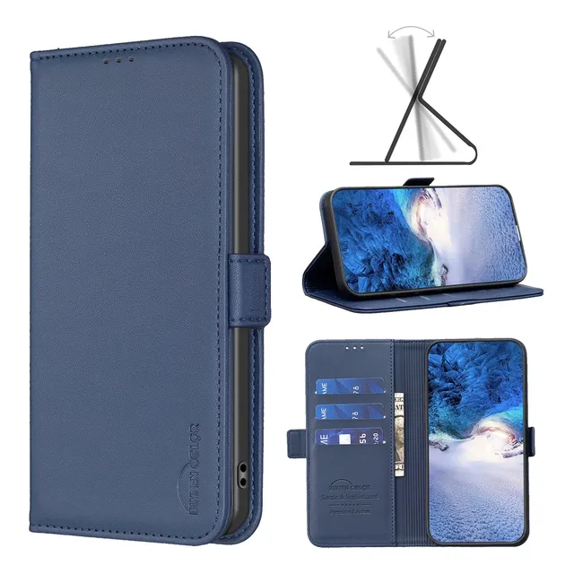 Funda Tipo Libro Tipo Cartera De Piel Con Solapa Para iPhone