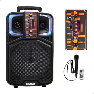 Caixa De Som Led Bluetooth Usb Microfone E Bluetooth KaraokĂȘ Caixa De Som Led Bluetooth Usb Microfone E Bluetooth KaraokĂȘ