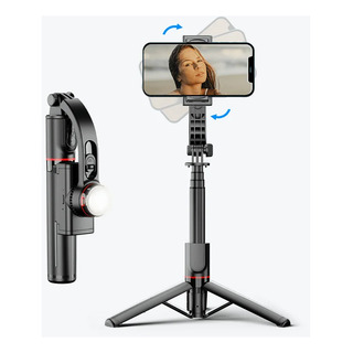 Gimbal Estabilizador Plegable L19s Luz, Rotación Bluetooth Gimbal Estabilizador Plegable L19s Luz, Rotación Bluetooth