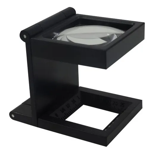 Lupa Cuentahilo Con Luz Led 50 Mm Aumento 5x 14117 Obi