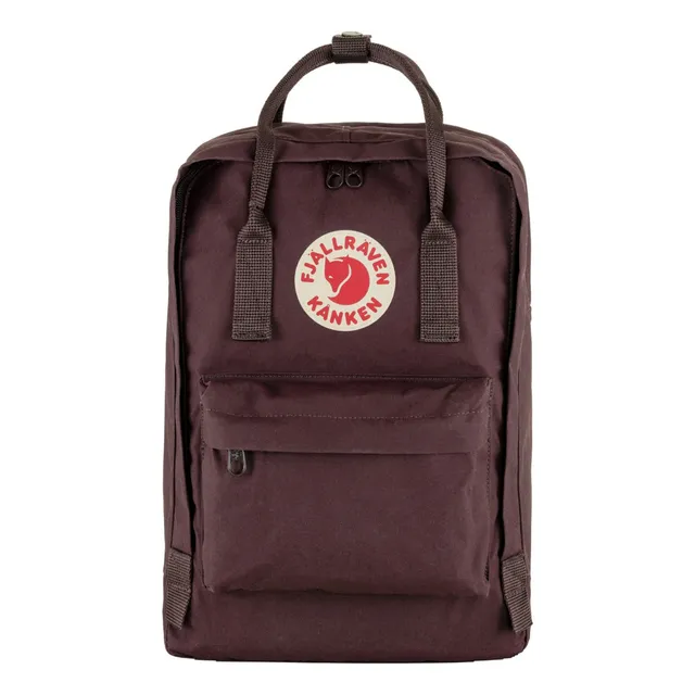 Mochila Fjallraven Kånken para laptop de 15 pulgadas color blackberry diseño de la tela lisa