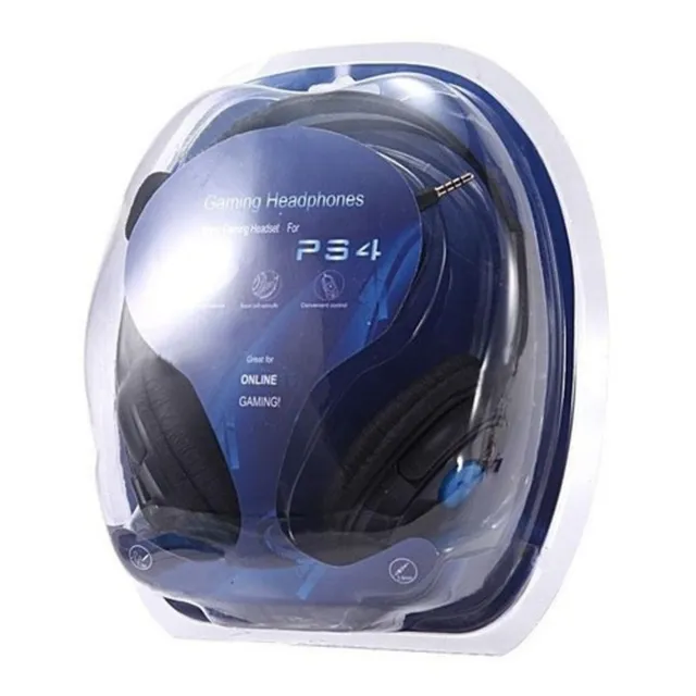 Audifono Diadema Para Ps4 Con Microfono Y Control De Volumen