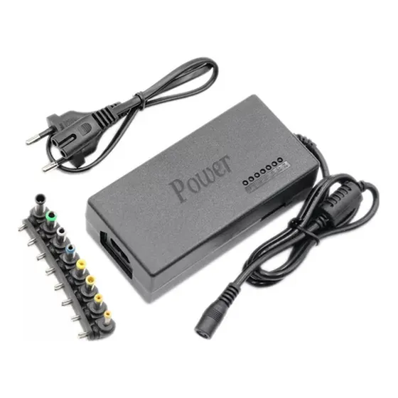 Cargador Universal Para Laptop 8 Conectores  12-24v 96 Watt
