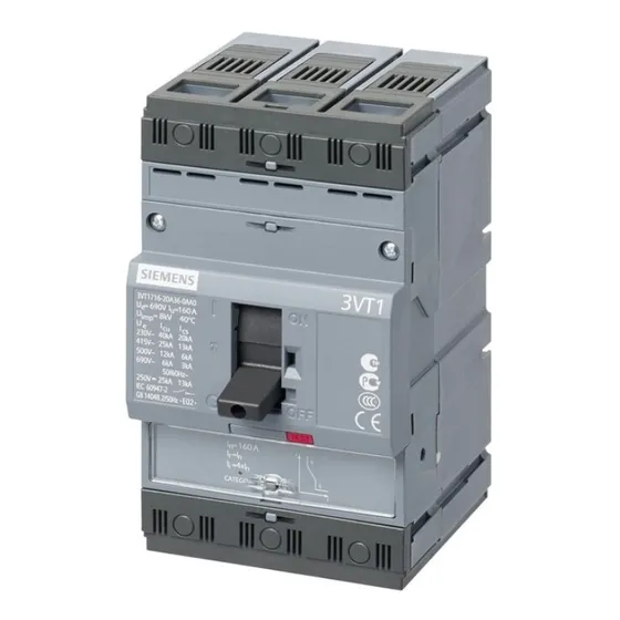 Breaker Siemens 3vt1