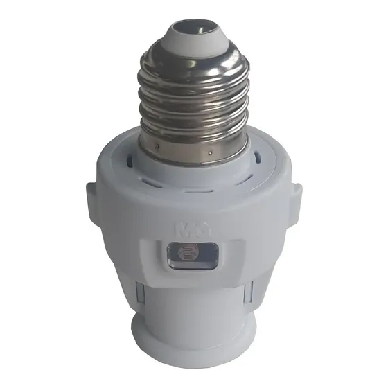 Sensor De Presença Com Fotocélula Para Lâmpada Soquete E27 Cor da luz Branco Botechio