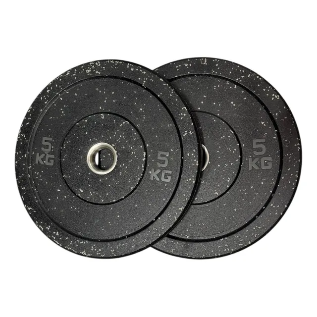 Discos Olimpicos Encauchetados X2 - Crossfit Caucho 5 Kilos