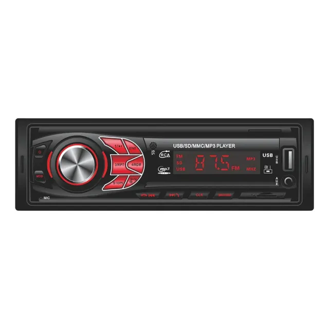Reproductor Bluetooth De Carro Mp3 Usb Radio Aux Sd