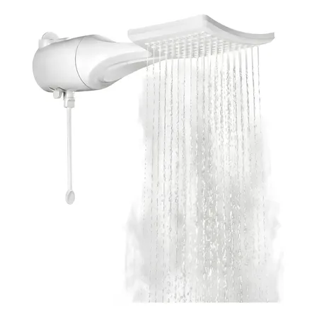Chuveiro Lorenzetti Loren Shower Eletronico 220v 7500w Br Branco 220v 7.5 Kw