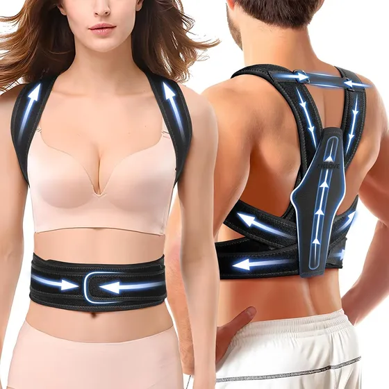 Corrector De Postura Soporte De Espalda  Terapia Magnética