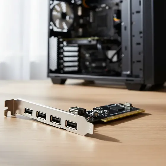 Tarjeta Pci A 4 Ptos Usb 2.0 + 1 Pto Usb 2.0 Interno Para Pc | Cuotas sin interés