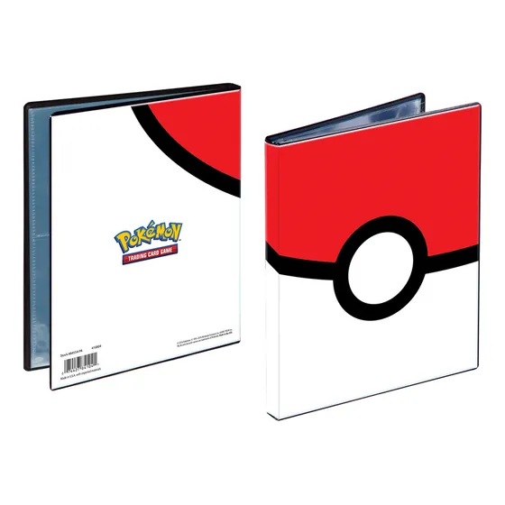 Pokemon Tcg Pokeball Portfolio Binder Album 4-pocket Idioma Inglés Variadas