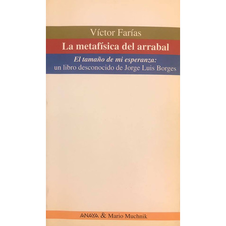 La Metafísica Del Arrabal - Víctor Farías La Metafísica Del Arrabal - Víctor Farías