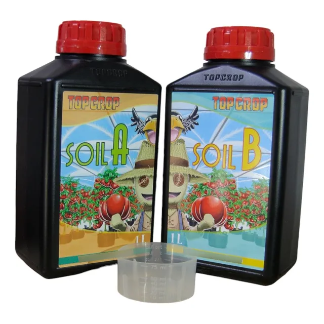Solución Nutritiva Concentrada Para Hidroponía. Soil A+b 1l