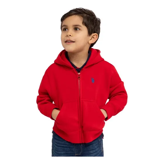 Sudadera Con Capucha Para Niño, U.s. Polo Assn.