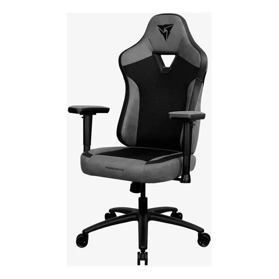 Silla Gamer Aerocool Thunderx3 Eaze Mesh Black Hasta 150kg Color Negro Material Del Tapizado Malla