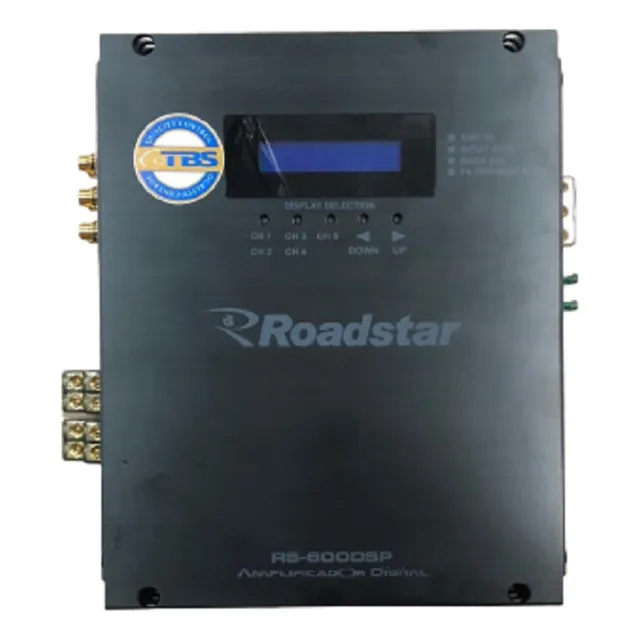 Modulo Amplificador Com Processador Dsp600 Som Automotivo 