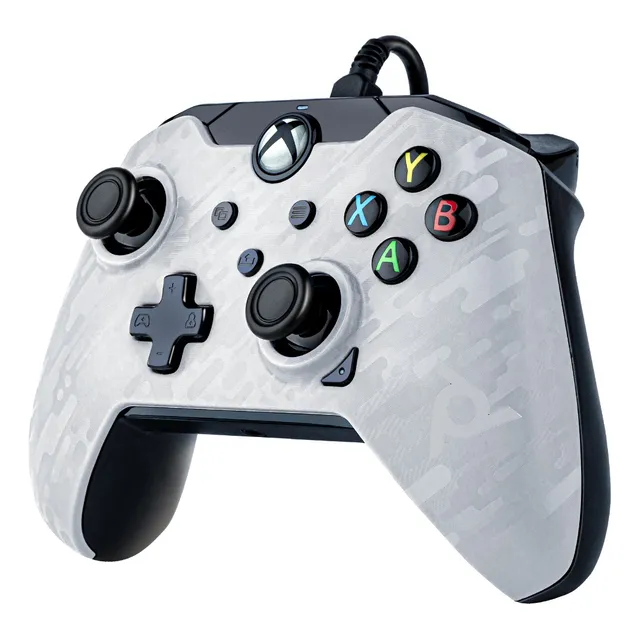Control Joystick Pdp Wired Controller Serie Xs 2 Ghost White