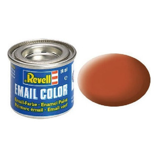 Tinta Esmalte Sintético Marrom Fosco 14ml Revell Rev 32185 Tinta Esmalte Sintético Marrom Fosco 14ml Revell Rev 32185
