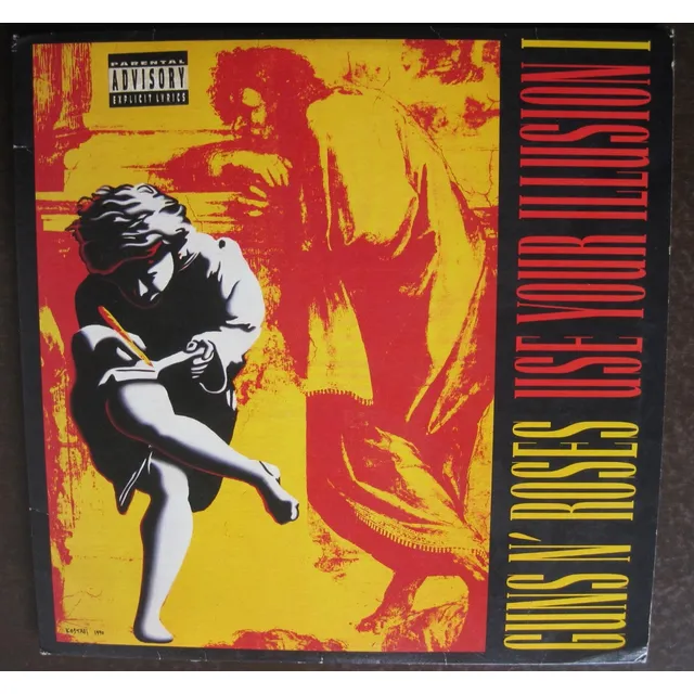 Guns N´roses Use Your Illusion 1 Disco Geffen Rodven 1991