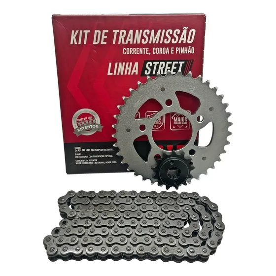 Kit Relação Transmissão Honda Cb300 R Cb 300 Did C/ Retentor