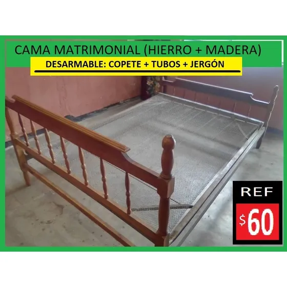 Cama Matrimonial Sencilla