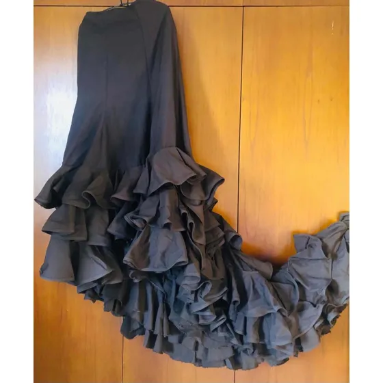 Venta Falda Flamenco Larga De Cola