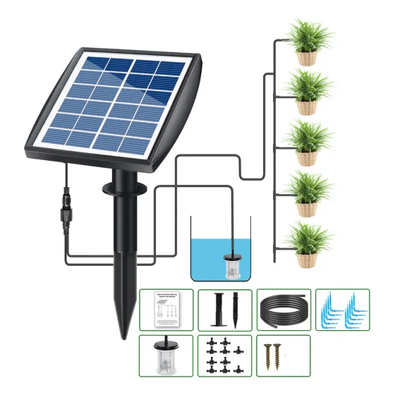 Sistema De Riego: Riego Automático, Sistema Solar Por Goteo