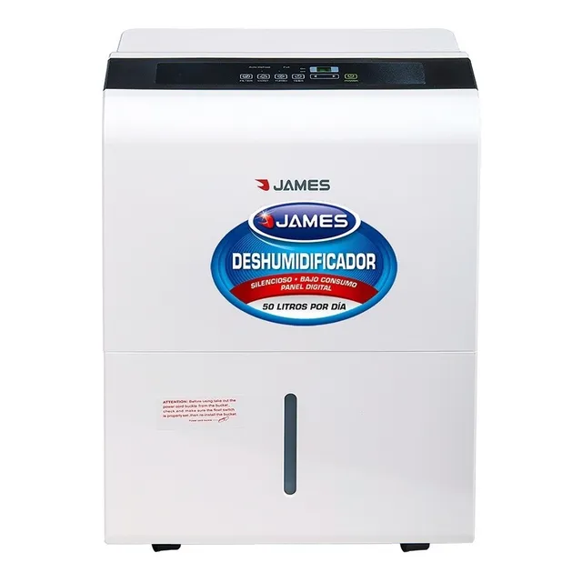 Deshumificador James Dj 50 Dp 50l/dia - Funcion Turbo Color Blanco