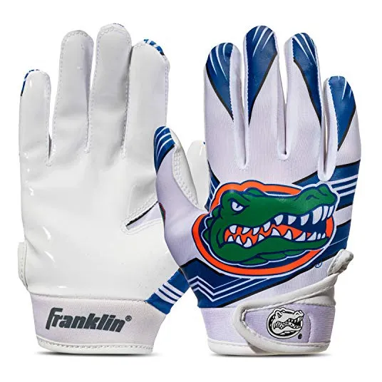Guantes De Receptor De Fútbol Franklin Sports Florida Gators
