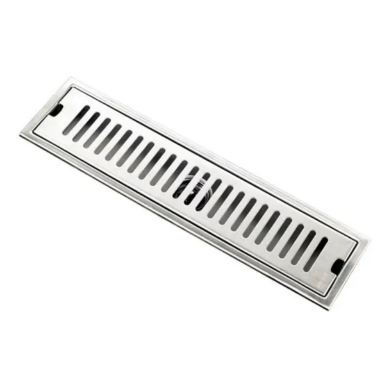 Centro Piso Desague Con Rejilla 10*30cm