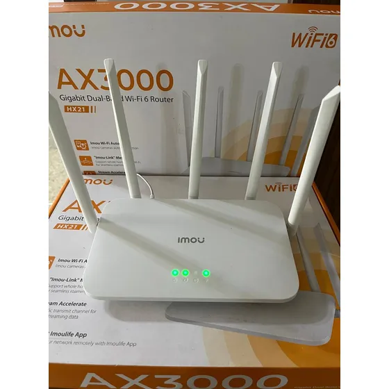 Router Imou Ax-3000 Dual Band, 5g 2.4ghz , Wi-fi 6 , Gigabit