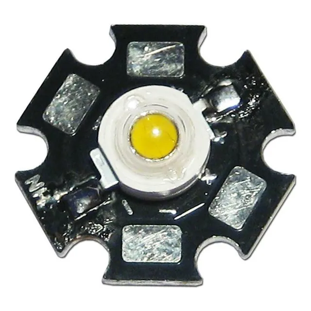 Led 1w Star Luxeon Rojo 50 Lumen