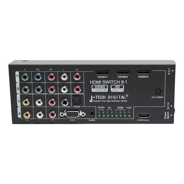 J-tech Digital Jtd-0801 Multi-functional Hdm I Convertidor C